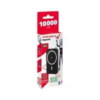 Power Bank Wonder WX10DMAG Lightweight 10000mAh with 2xUSB-C 1xUSB-A Output and MagSafe Wireless Charging Black