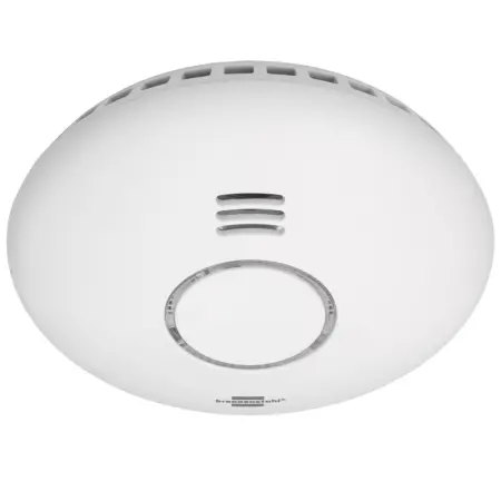 brennenstuhl Connect WiFi Smoke and Heat Detector WRHM01 with App Notification and Loud Alarm Signal 85 dB

