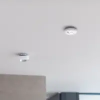 brennenstuhl Connect WiFi Smoke and Heat Detector WRHM01 with App Notification and Loud Alarm Signal 85 dB

