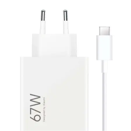 Travel Charger Xiaomi Hyper Charge Combo BHR9465EU 67W with Cable USB to USB-C