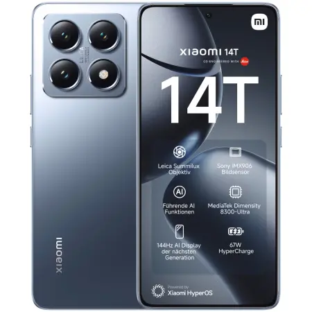Xiaomi 14T 5G Dual Sim 6.67" 12GB/256GB NFC IP68 Titan Blue