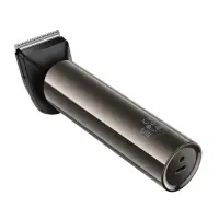 Rechargeable Hair Clipper & Trimmer Hoco HP36 600mAh with 3 Heads and LED Battery and Charging Indicator Metal Grey