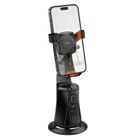Gimbal Holder Hoco K24 for Devices 4.5"-7" 1200mAh v5.2 with Auto Face Tracking up to 7m and 360° Rotation