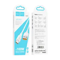 Cable Hoco X93 Force USB-A  to USB-C High Power 100W 6A White 1m