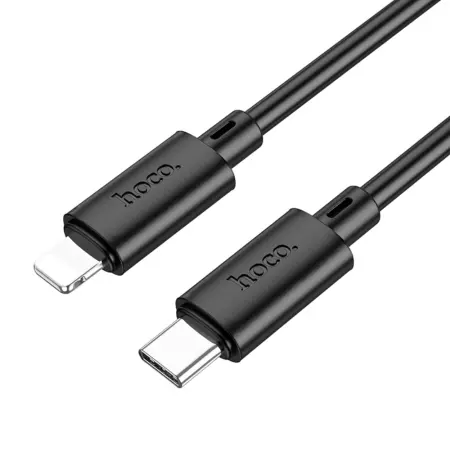 Cable Hoco X88 Gratified USB-C  to Lightning PD27W Black 2m