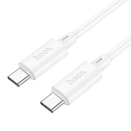 Cable Hoco X88 Gratified USB-C  to USB-C 60W 3A White 2m