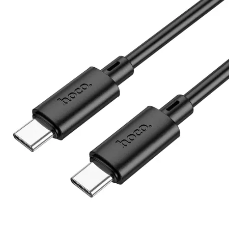 Cable Hoco X88 Gratified USB-C  to USB-C 60W 3A Black 2m
