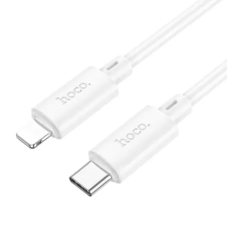 Cable Hoco X88 Gratified USB-C  to Lightning PD27W White 2m