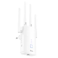 Wifi Repeater Hoco HI35 2.4Ghz 300Mbps and 4 Antennas White