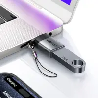 Adaptor Acefast J7 USB-A  to USB-C Mini OTG USB3.0 10Gbps Black