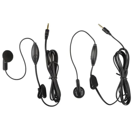 Set Hands Free 2 Pcs. Sencor HFS with Microphone, 2.5mm Jack for Walkie Talkie Compatible with Sencor and Motorola
