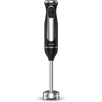 Hand Blender 3 in1 Smarton HB 300 Stainless Steel 600W with Double Blades Ergonomic Handle and Turbo Button Black