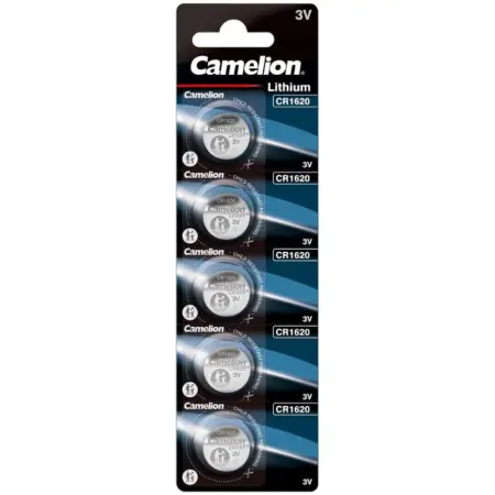 Buttoncell Lithium Camelion CR1620 3V Pcs. 5