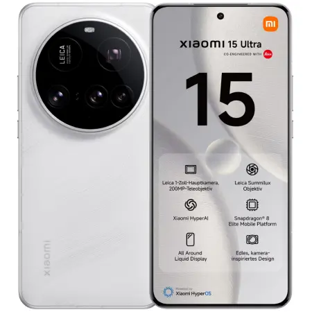 Xiaomi 15 Ultra 5G Dual Sim 6.73" 16GB/512GB NFC IP68 White + Photography Kit