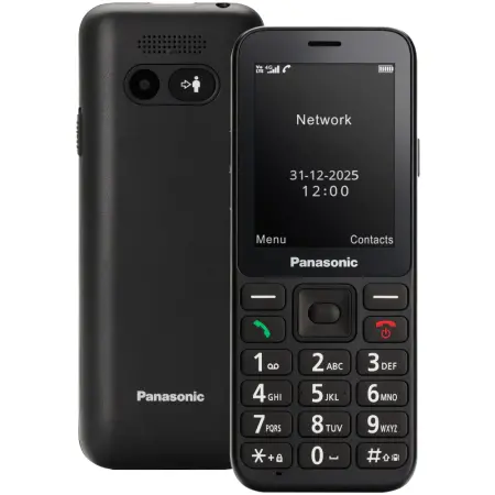 Panasonic KX-TU250EXB 4G 2.4" 1500mAh with SOS button, Bluetooth and Big Letters