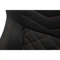 Gaming Chair Yenkee YGC 200BK FORSAGE XL Black with Scratch Resistant PU Leather and 4D Armrest Adjustment Max. Load 150kg