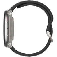 Smartwatch Amazfit Active 2 (Round Premium) 1.32" AMOLED  GPS NFC 5 ATM Call Version Black Leather Strap