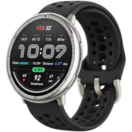 Smartwatch Amazfit Active 2 (Round) 1.32" AMOLED  GPS 5 ATM Black