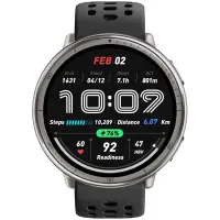 Smartwatch Amazfit Active 2 (Round) 1.32" AMOLED  GPS 5 ATM Black