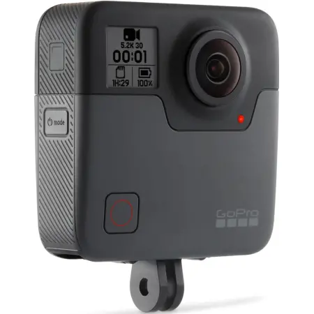 Action Camera GoPro Fusion 360 CHDHZ-103 4K Ultra HD 2620mAh 360 ° and 1" TFT Display Waterproof Black