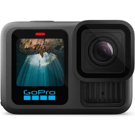 Action Camera GoPro Hero13 CHDHX-131-RW 5K 360° and 2.27" display and Wi-Fi 1900mAh 10m Underwater Black