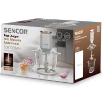 Multi Cutter Multi with 6 Titanium Blades 3000ml Glass 800W Sencor SCB 7000WH White