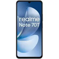 Realme Note 70T 4G Dual Sim 6.74" 4GB/256GB IP54 Obsidian Black