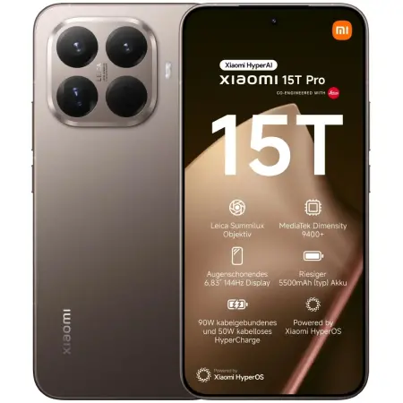 Xiaomi 15T Pro 5G Dual Sim 6.83" 12GB/256GB NFC IP68 Mocha Gold
