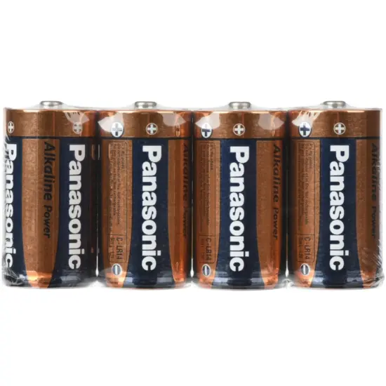 Battery Panasonic Alcaline Power LR14APB/4BP size C Pcs. 4