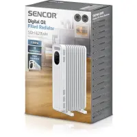 Sencor SOH 6211WH Oil Radiator 11 Heating Fins 2500W with Thermostat