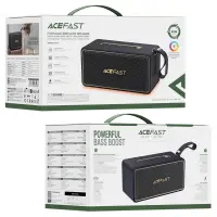 Wireless Speaker Acefast K3 Max v5.4 TWS 80W 5000mAh with Microphone USB AUX TF and RGB Lighting IPX6 Black