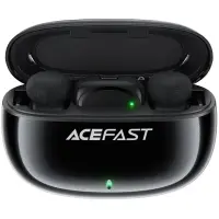 Lavalier Microphones Acefast R2 HD Noise Reduction Low Latency 15m Range and 20hr Battery Life with USB-C Transmitter and Charging Case Black