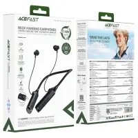 Wireless Earphones Hands Free Acefast N6 Magnetic v5.4 1000mAh 130hr Playback Time IPX4 Βlack