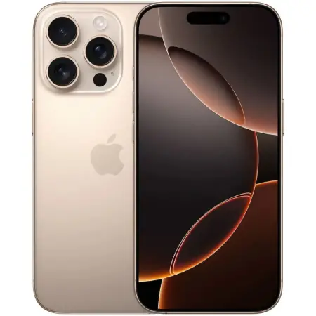 Apple iPhone 16 Pro 5G Non EU 6.3" 8GB/128GB NFC IP68 Desert Titanium Non EU with 1 year Guarantee