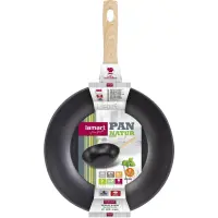 NATUR Non-stick Aluminum Wok Pan 28cm Lamart LT1306 Black