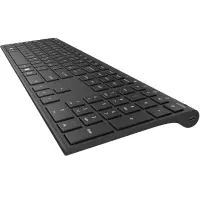 Yenkee YKB 2000CS Wireless Slim Keyboard with Low Profile Silent Keys and Auto Sleep Function Black