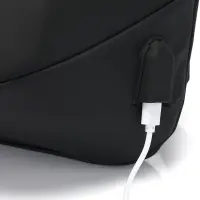 Antitheft Travelling Bag Yenkee YBB 1501 15.6" 20L with TSA Safety Lock and Powerbank Outlet (43x32x16 cm) Black