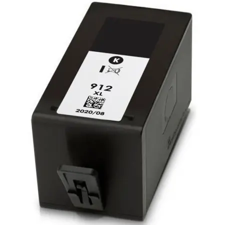 Ink HP Compatible 912XL BK (3YL84AE) Pages:1500 Black for Officejet, Officejet PRO 8010e, 8012e, 8014e, 8015e, 8017, 8020, 8022e, 8023, 8024e, 8025e