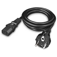 Power Cable Yenkee YPC 571 with IEC 320 C13 Connector 3 Core 1.5m