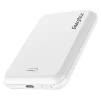 Power Bank Energizer QM5000 5000mAh 15W Fast Charge with 1xUSB-C and Wireless Charging 15W LED Battery Display White