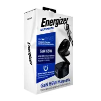 Desktop Charger Energizer 5-in-1 WCP311 65W with 1xUSB-C 65W 1xUSB-A 18W and Wireless Charging 15W Black