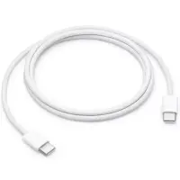 Data Cable Apple USB-C to USB-C MW493ZM/A Braided White 1m