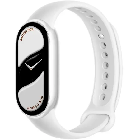 Xiaomi Smart Band 10 BHR07Y5GL 1.72" AMOLED Screen Water Resistance 5ATM Ceramic Pearl White