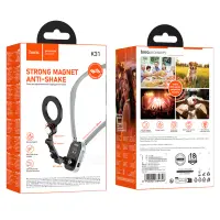 Neck Phone Mount Hoco K31 Campo Magnetic Compatible with iPhone 12 and Above also with some Magnetic Action Cameras