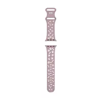 Watchband Hoco WA38 Time Series 38/40/41/42mm Silicon Strap For Apple Watch series 1/2/3/4/5/6/7/8/9/SE/SE2 Smoky Purple