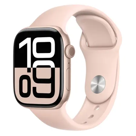 Watchband Hoco WA37 38/40/41/42mm Fluorine Rubber Strap For Apple Watch series 1/2/3/4/5/6/7/8/9/SE/SE2 Pink Sand