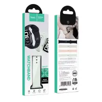 Watchband Hoco WA37 44/45/46/49mm Fluorine Rubber For Apple Watch series 1/2/3/4/5/6/7/8/9/se/ultra1/ultra2 Light Lotus