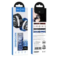 Watchband Hoco WA36 Elegant Series 38/40/41/42mm Plastic Bracelet Strap For Apple Watch series 1/2/3/4/5/6/7/8/9/SE/SE2 Ink Blue