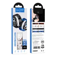 Watchband Hoco WA36 Elegant Series 38/40/41/42mm Plastic Bracelet Strap For Apple Watch series 1/2/3/4/5/6/7/8/9/SE/SE2 Nougat