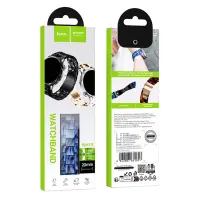 Watchband Hoco WH19 Elegant Series Plastic Bracelet for Samsung Huawei Xiaomi Vivo OPPO etc 20mm Universal Blue